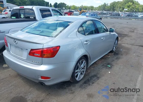 2007 Lexus Is 250 z USA, uszkodzony, nr VIN JTHBK262575029741
